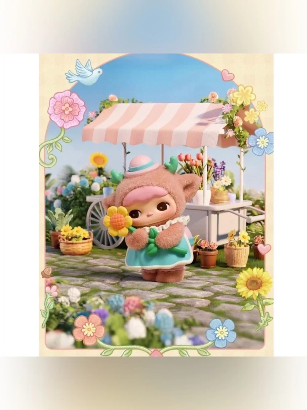 POP MART PUCKY Fairies' Market Series Florist